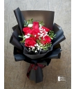 valentine red rose bouquet rosella