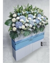 Flower For Condolence - Hydrangeas, matthiolas, roses, oriental lilies, orchids -  Flower for Condolence Singapore 