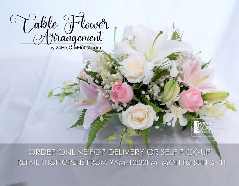 Table Flower Delivery