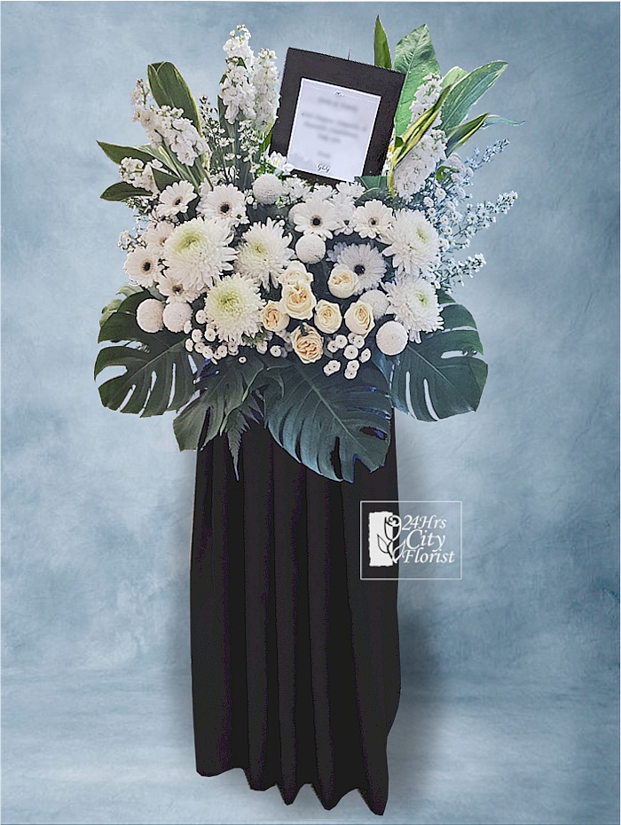 Solemn 2 - Elegant Condolence Flowers