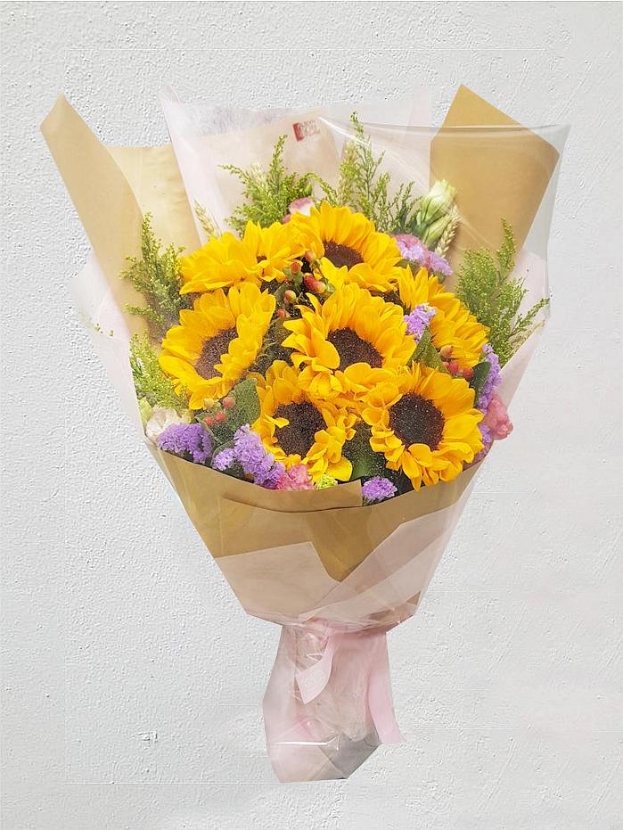 Sunflower Hand Bouquet Large